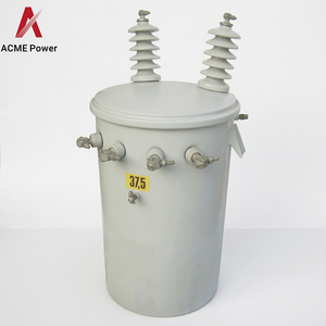 Latin America Compatible 25kva Single Phase Pole Mounted Transformer 6.3kv To 110v High Quality Distribution Transformer