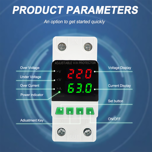 AVP-63 Single Phase AC 50Hz Overvoltage Protection Device
