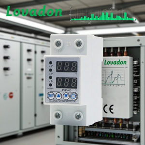 AVP-63 230V Din Rail Adjustable Voltage Protector