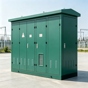 Compact Metal Prefabricated Distribution Substation Low Loss IP54